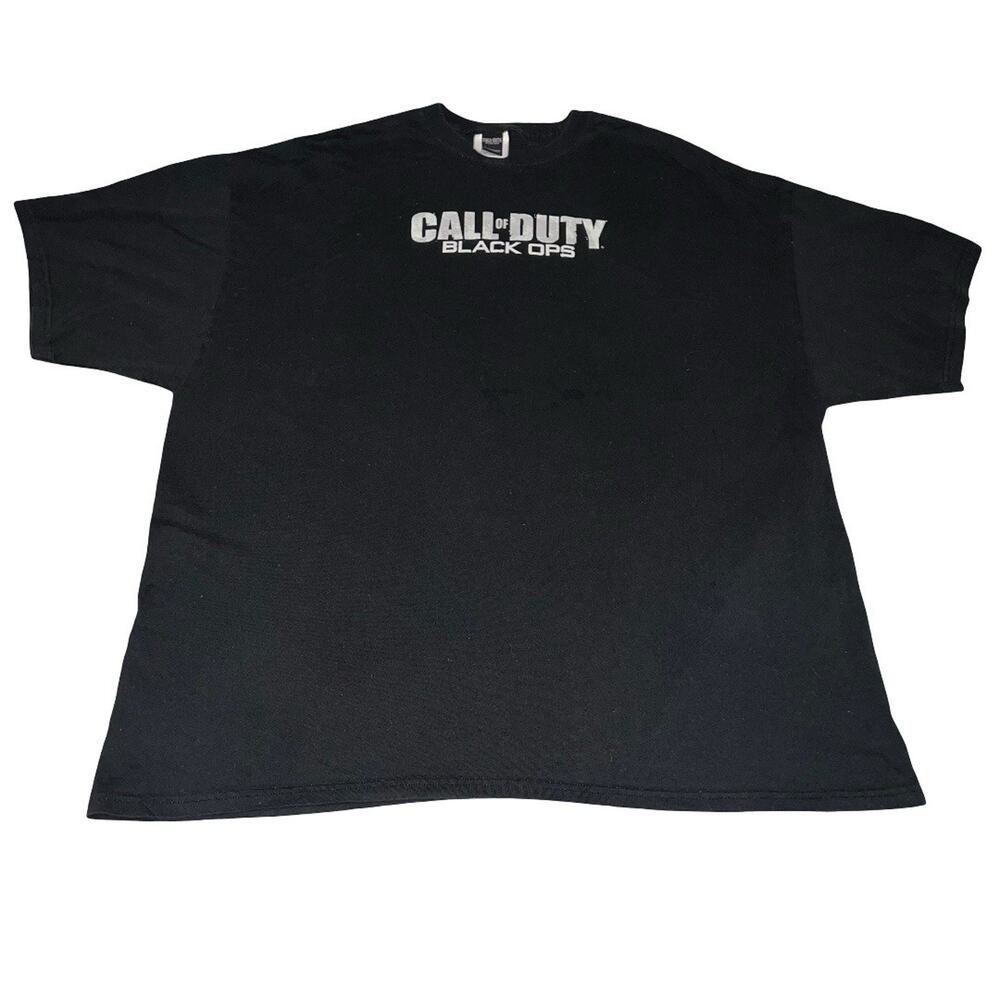 2010 Call of Duty Black Ops Jinx Authentic Video Games Y2K GameStop Shirt 3XL